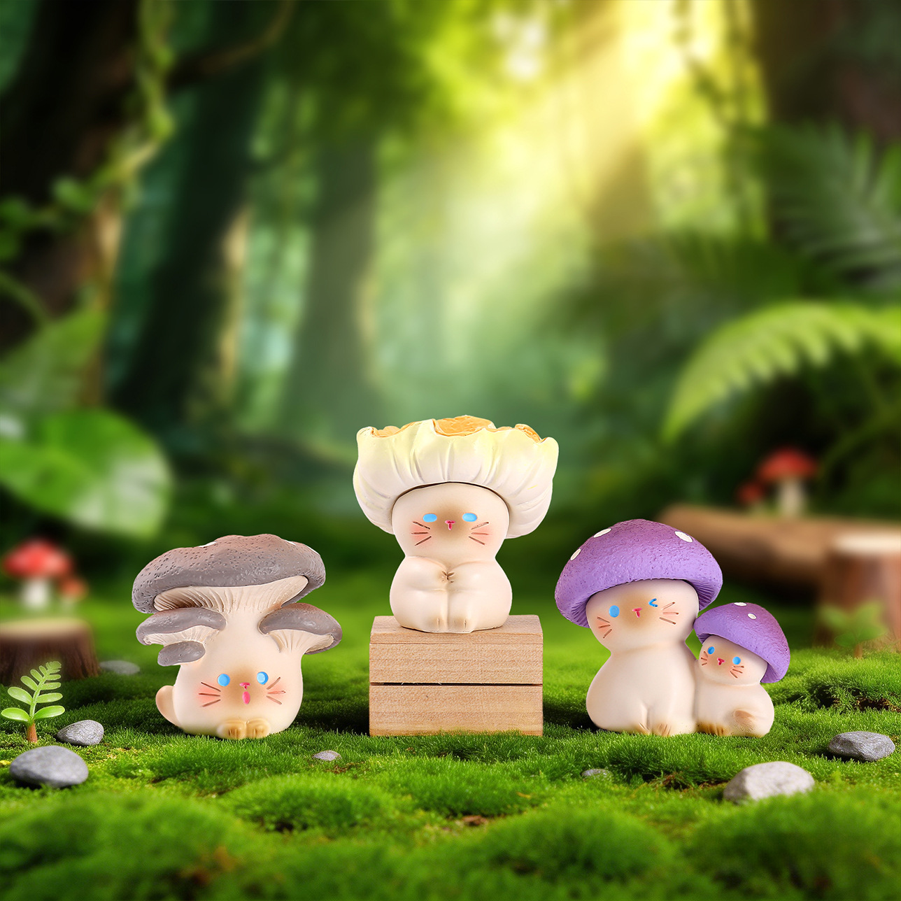 Mushroom Meow Blind Box Leuke  - Home Security Items recensie en prijs