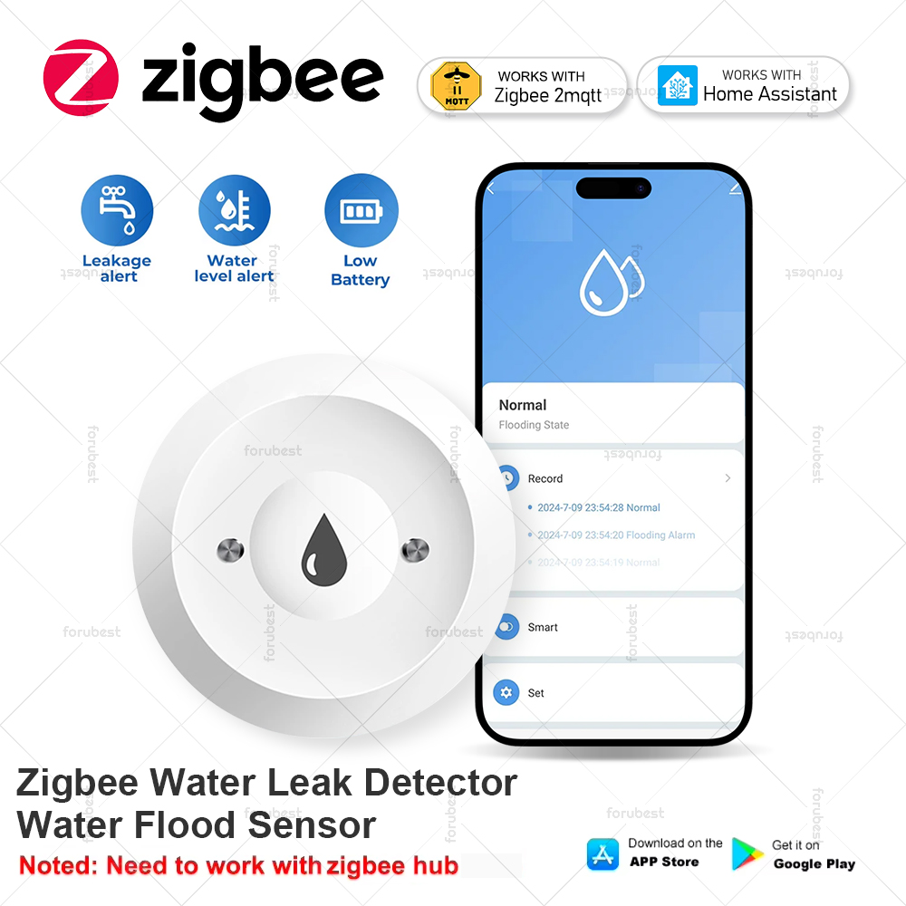 Smart Zigbee Waterlekkage Sens - Home Security Outdoor recensie en prijs