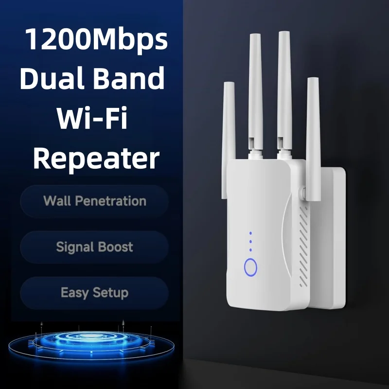 2.4G/5GHz Dual Band WiFi Repea - Home Security Outdoor recensie en prijs