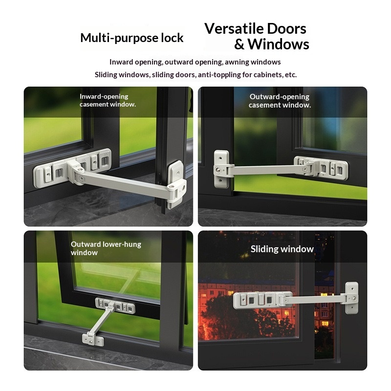 Verstelbare babyveiligheidsslo - Home Security Gate recensie en prijs