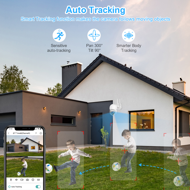 Smar 3MP Draadloos CCTV-beveil - Home Security Cameras Wireless recensie en prijs