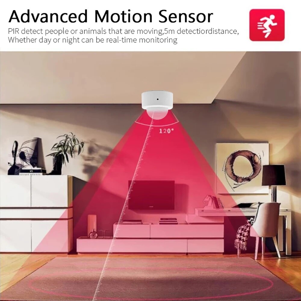 Zigbee Mini PIR Bewegingssenso - Home Security With Alarm recensie en prijs