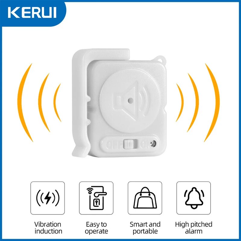 KERUI Draadloze Trillingsalarm - Home Security With Alarm recensie en prijs