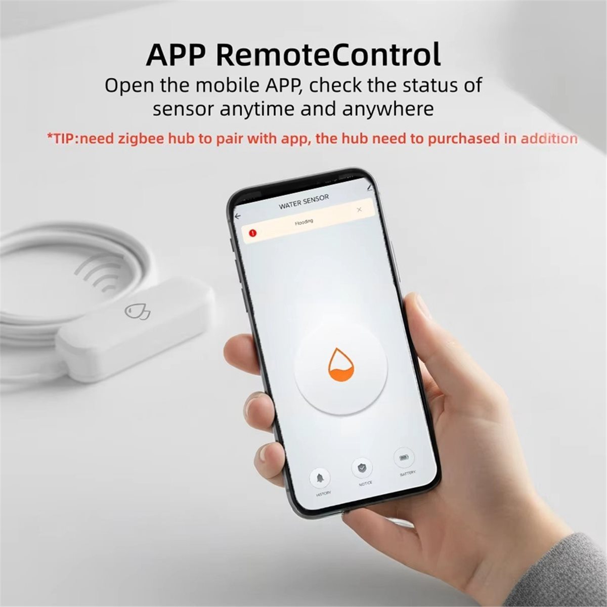 Compatibele ZigBee waterleksen - Home Security Usa recensie en prijs