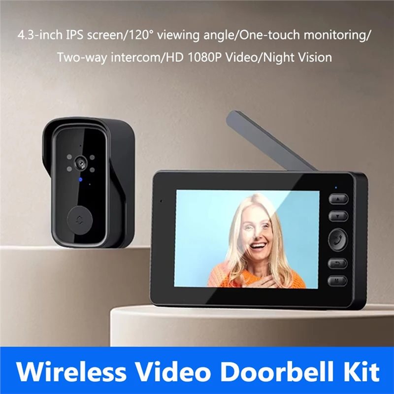 T81C! Draadloze videodeurbel 4 - Home Security Doorbell Camera recensie en prijs