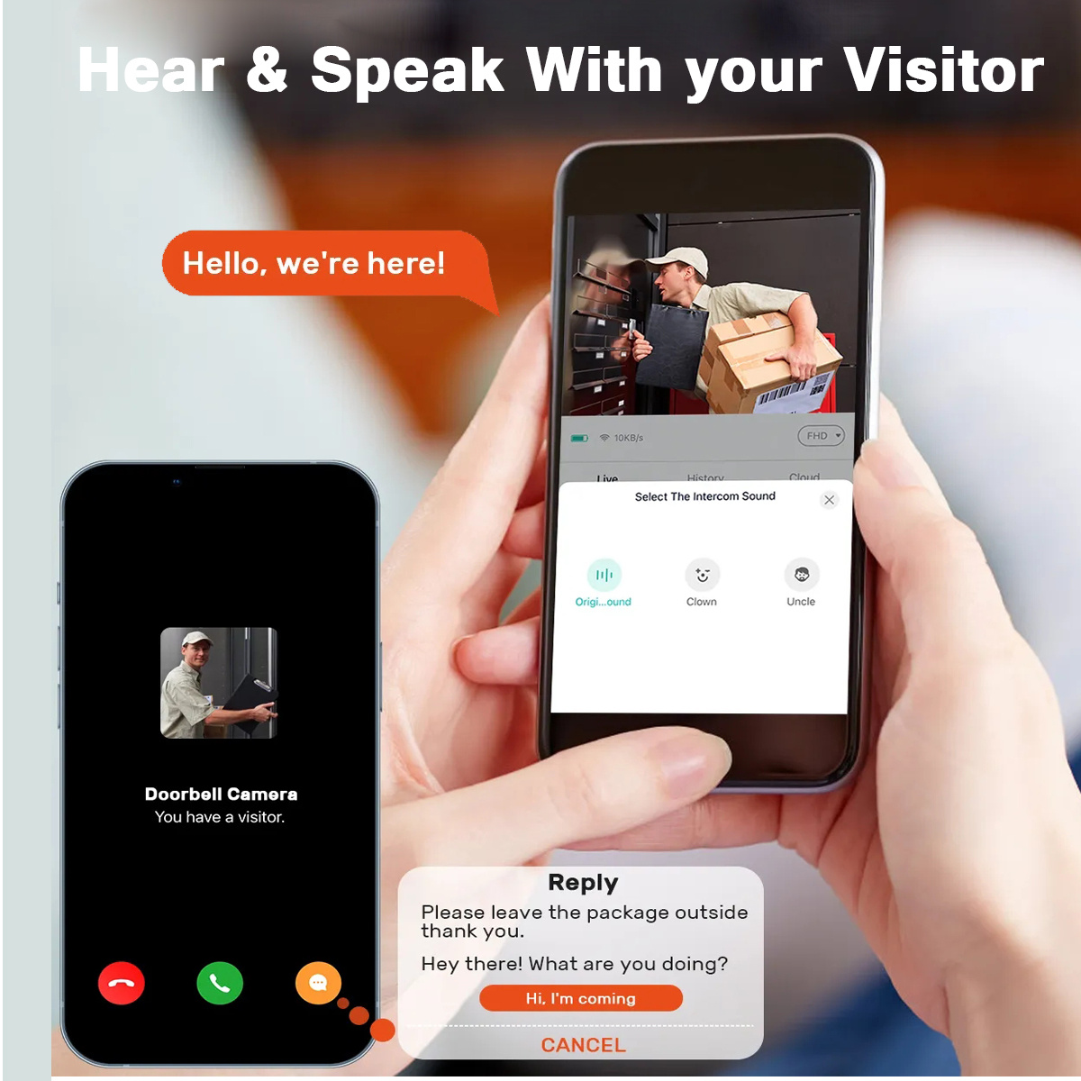 Tuya draadloze slimme videodeu - Home Security Camera Installation recensie en prijs
